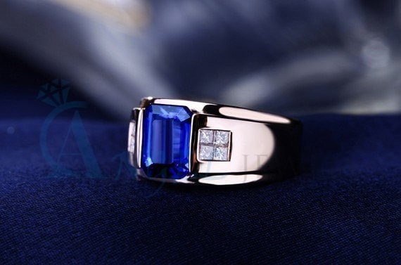 tanzanite diamond ring