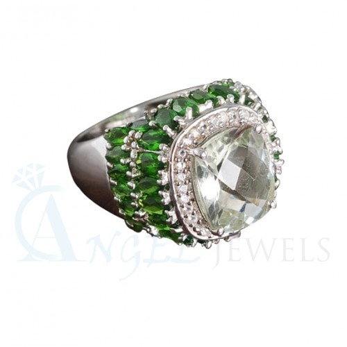 designer gemstone ring