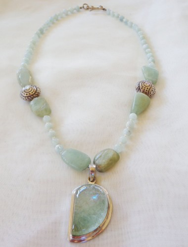 aquamarine necklace