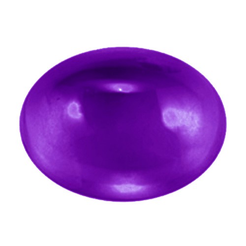 Cabochon Oval Amethyst