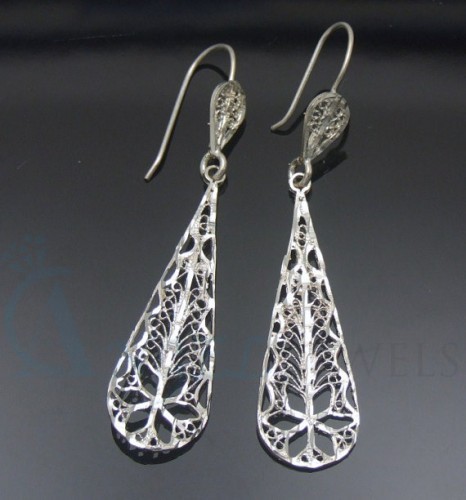 Vintage Sterling Silver Earring