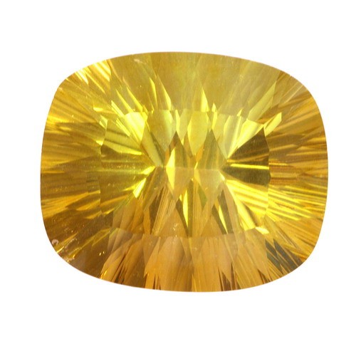 Cushion Rare Large Golden Fluorite