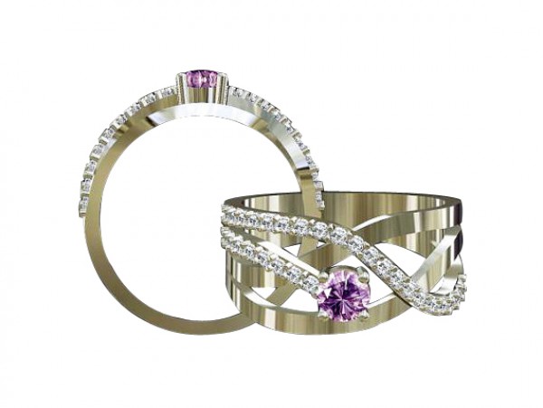 designer gemstone rings