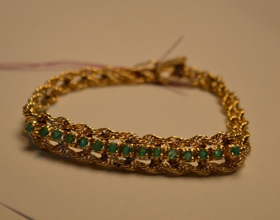 emerald bracelets