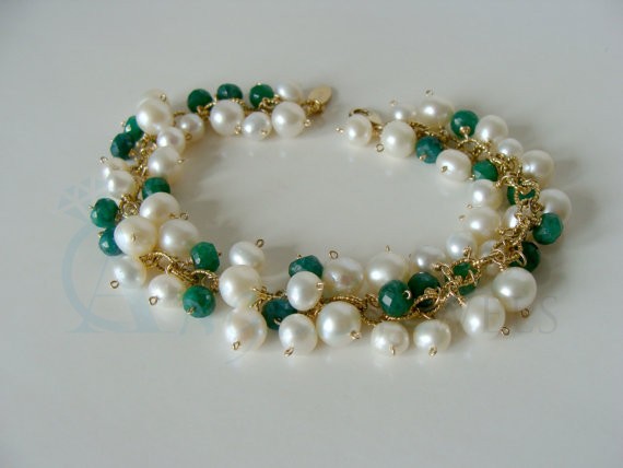 emerald bracelets