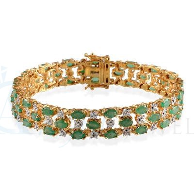 emerald bracelets