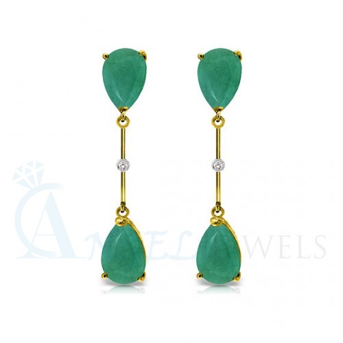 emerald earrings