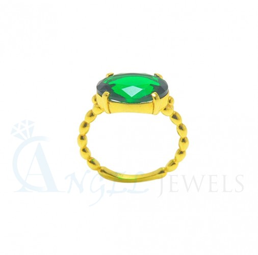 emerald gemstone ring