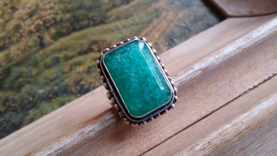 Emerald Gemstone Ring