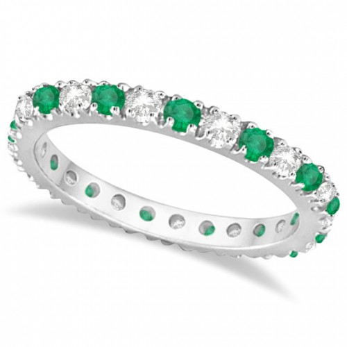 emerald ring with diamond