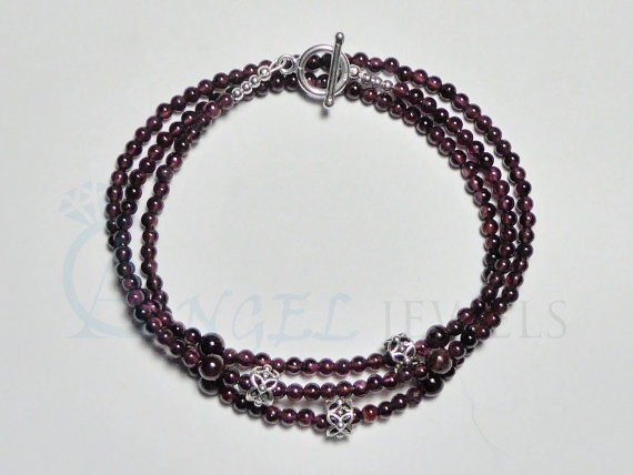 garnet bracelets