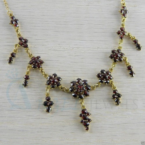 garnet necklace