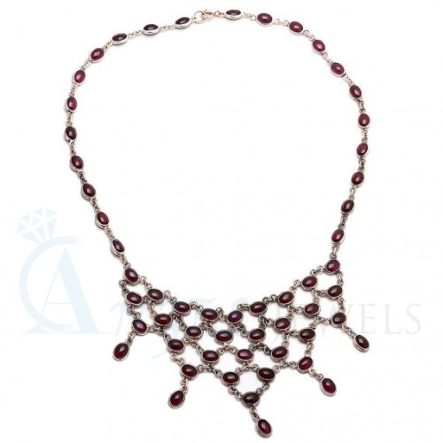 garnet necklace