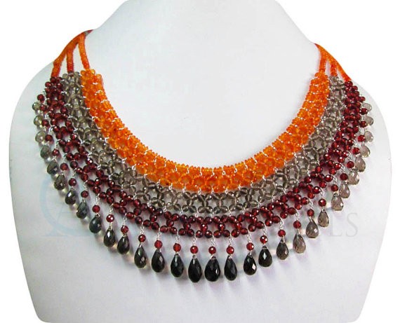 garnet necklace