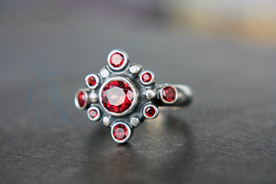 garnet rings