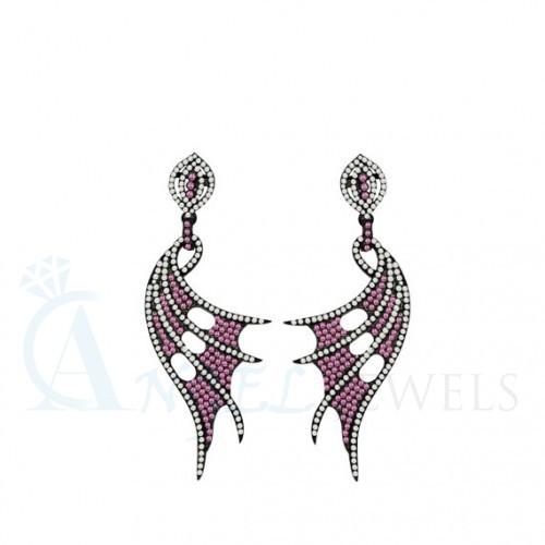 gemstone designer earrings