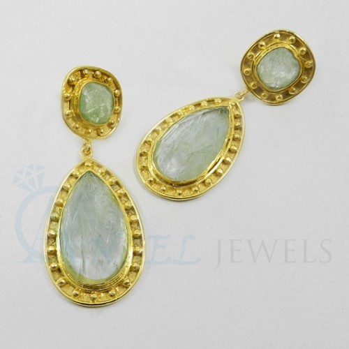 gemstone designer earrings