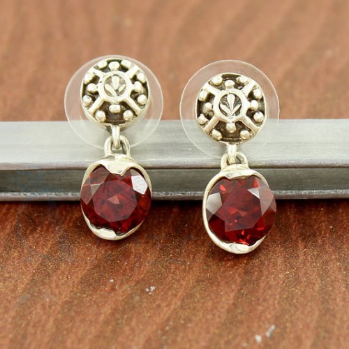 gemstone designer earrings