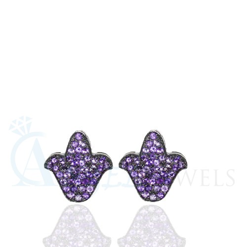 gemstone designer earrings