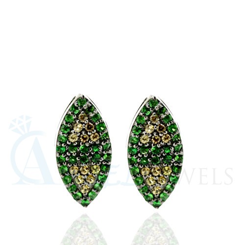 gemstone designer earrings