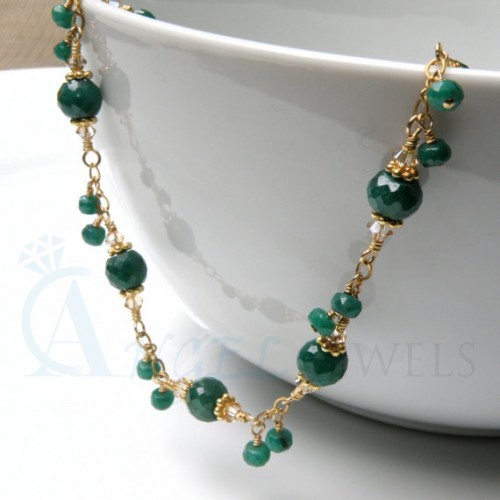 gemstone emerald jewellery