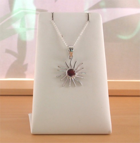 gemstone jewelry silver