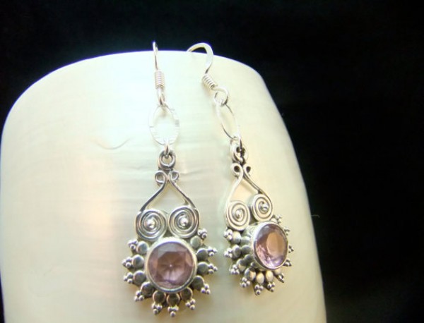 gemstone jewelry silver