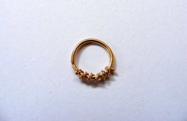 gold nose rings