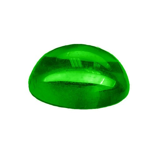 Green Oval Chrome Diopside