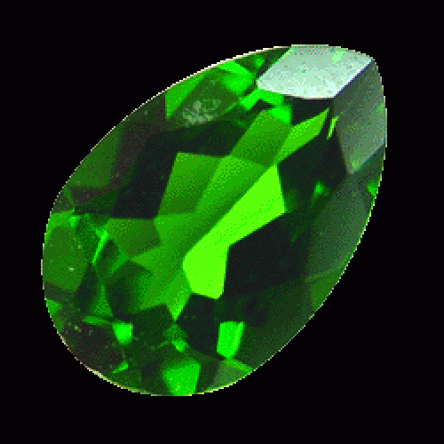 Green Pear Chrome Diopside