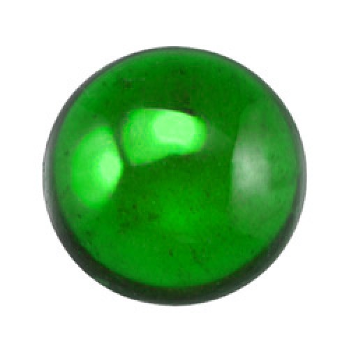 Green Round Chrome Diopside