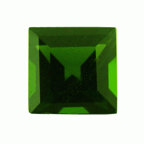 Green Square Chrome Diopside