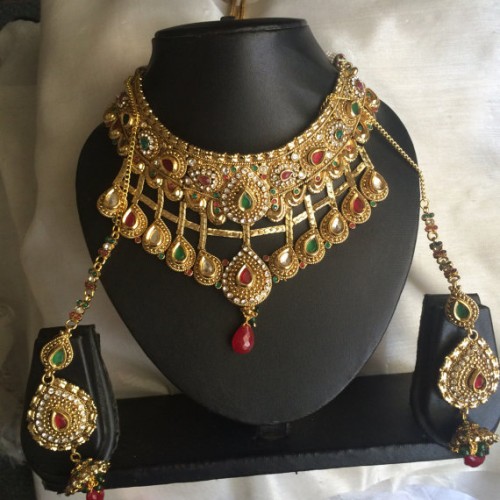 kundan jewellery set