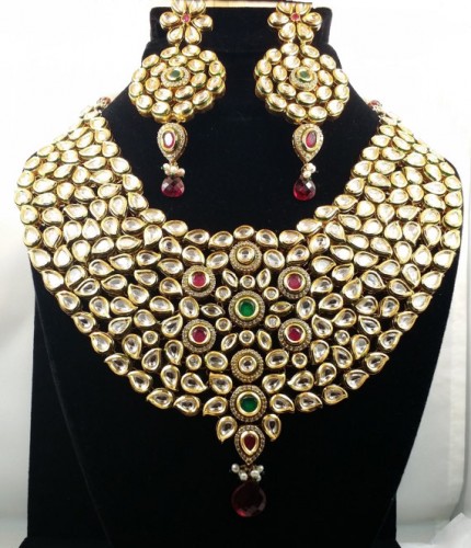kundan jewellery set