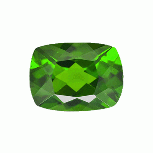 Long Cushion Chrome Diopside