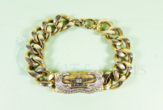 mens gold bracelet