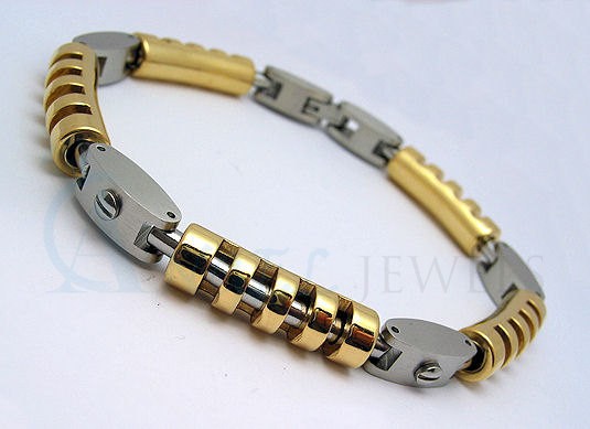 mens gold bracelet