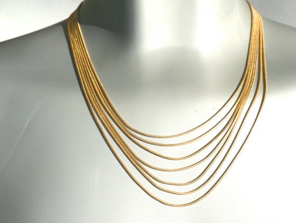 plain gold jewellery