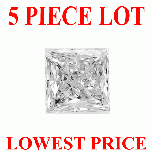 Princess Cut White Diamond