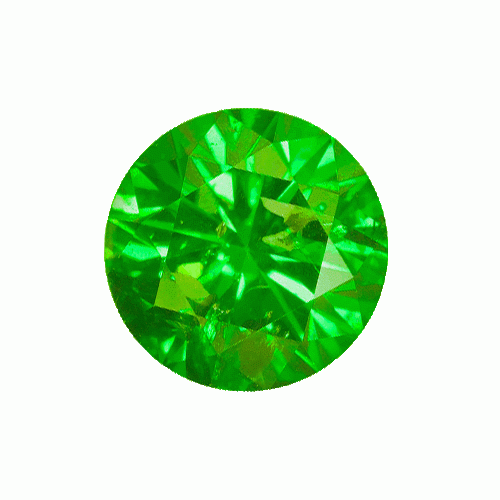 Round Green Diamond