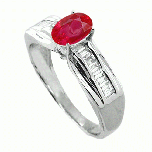 ruby diamond ring