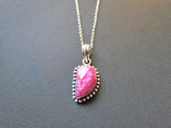 ruby necklace