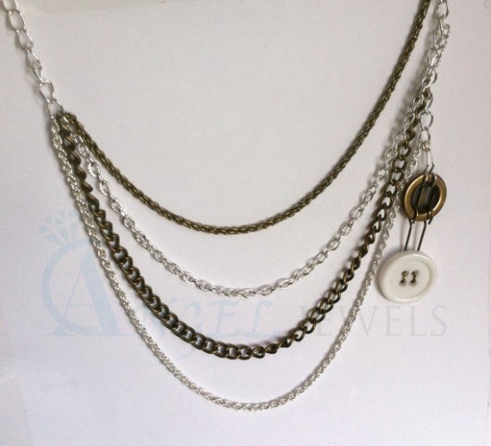 silver plated chains