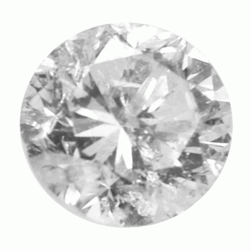  1.50 CT I2/I3 Round White Diamond Loose Gemstone