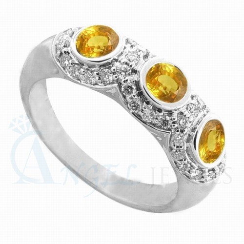 Yellow Sapphire ring